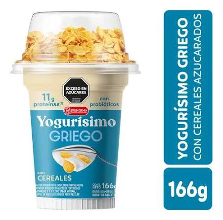 YOGURISIMO CON CEREALES 166GRS